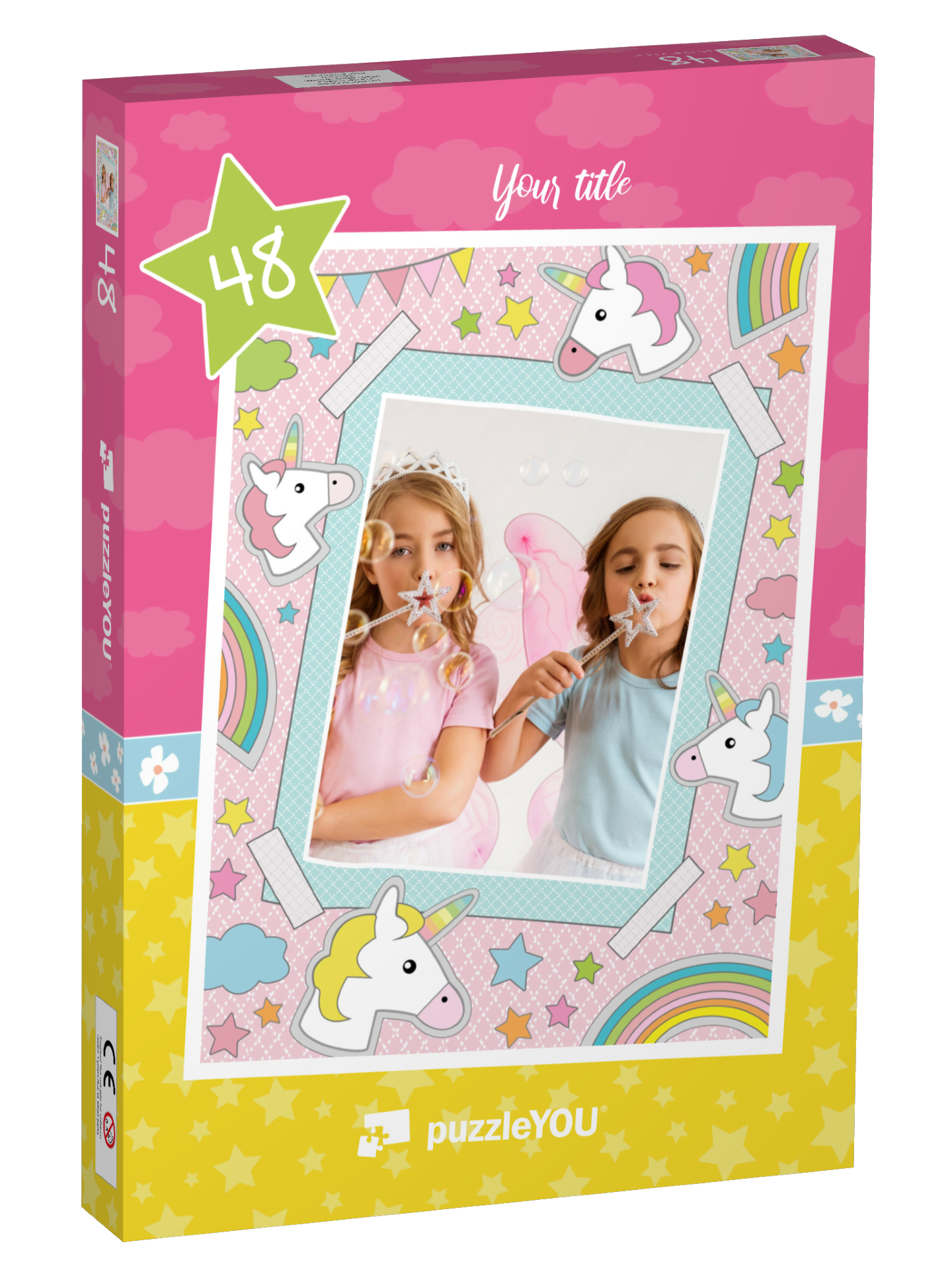 "Sticker Joy" portrait